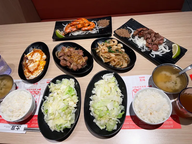 大賞鐵板燒550元套餐超值優惠（含80元加購的一份菲力）