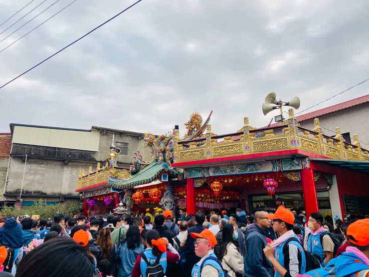 白沙屯媽祖駐駕於石榴班福德宮