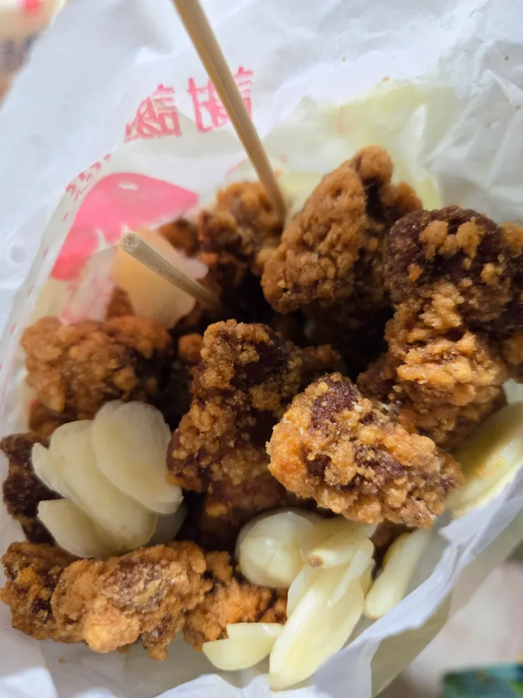 加上蒜皮整個無敵了！