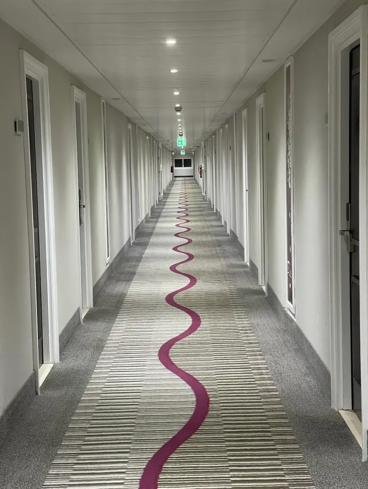 每次報到前都要提早至少15分鐘闖迷宮，好累啊🥱