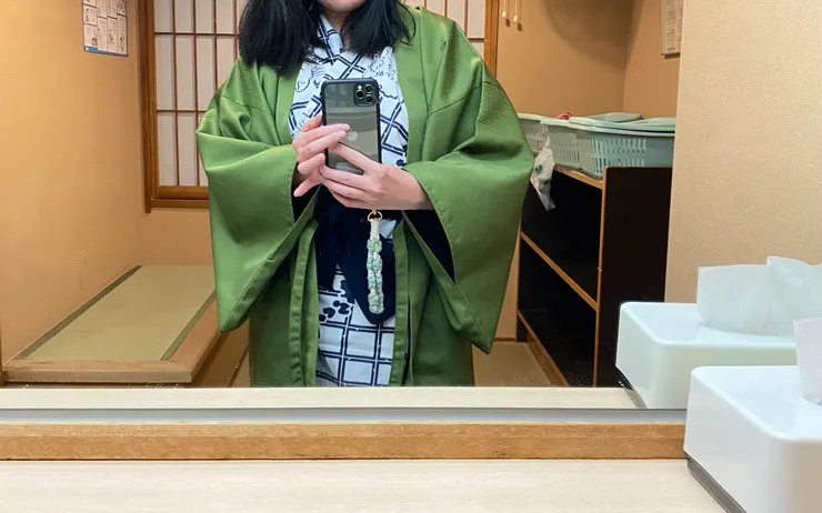 紅葉館提供的浴衣