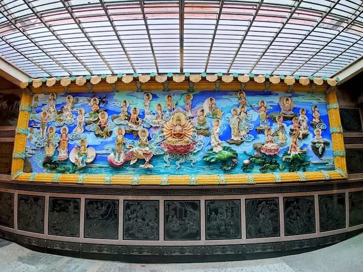 佳福寺浮雕（（圖片截圖於網路）