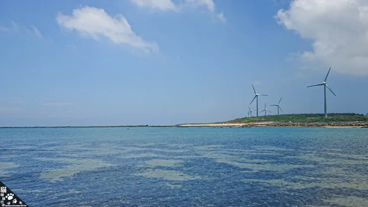 在摩西分海拍到的風車