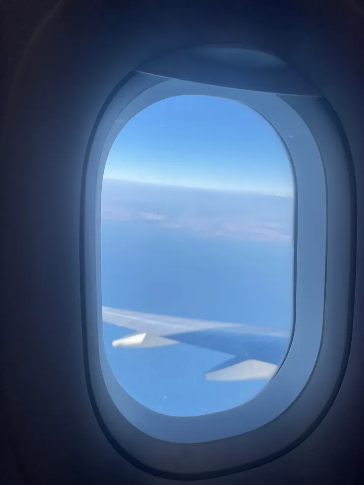 果然飛機上的風景任何時候看都很美