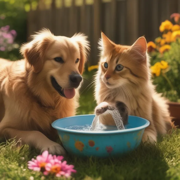 狗狗貓貓喝水量