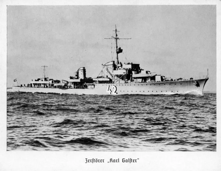 Z-20 卡爾 · 加爾斯特號驅逐艦