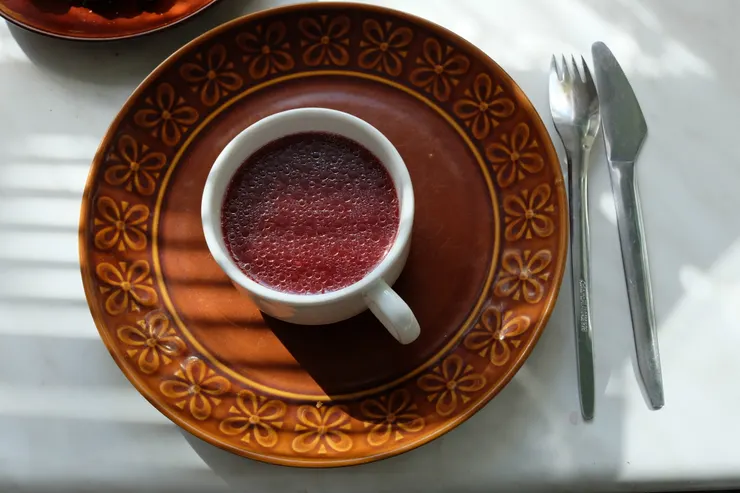 BARSZCZ ( Polish ),甜菜湯 ( 中譯 ),Beetroot soup ( English )。