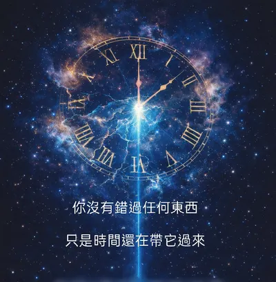 「有些你以為錯過的，其實還在路上」