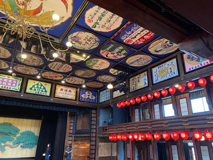 八千代座2樓座位