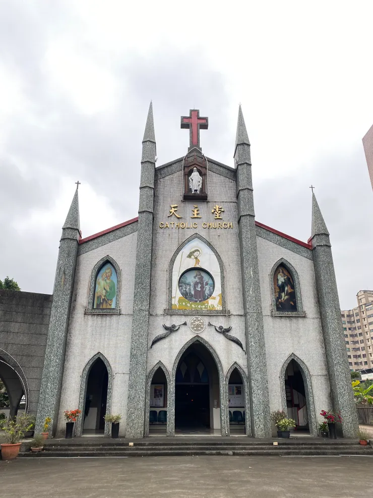 哥德式建築的教堂