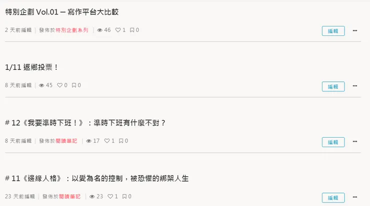 vocus｜新世代的創作平台