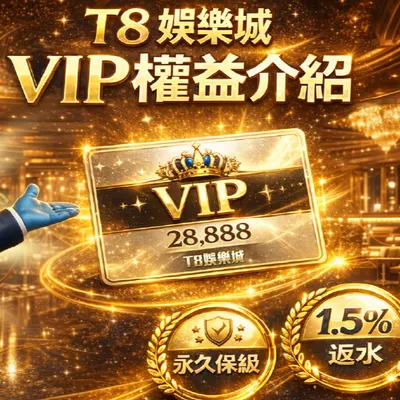 T8娛樂城VIP制度