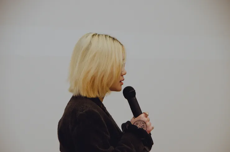 釀電影 vol.18《坂本龍一紀念特輯》新刊分享會影像紀錄，編輯黃曦。／攝影 ioauue