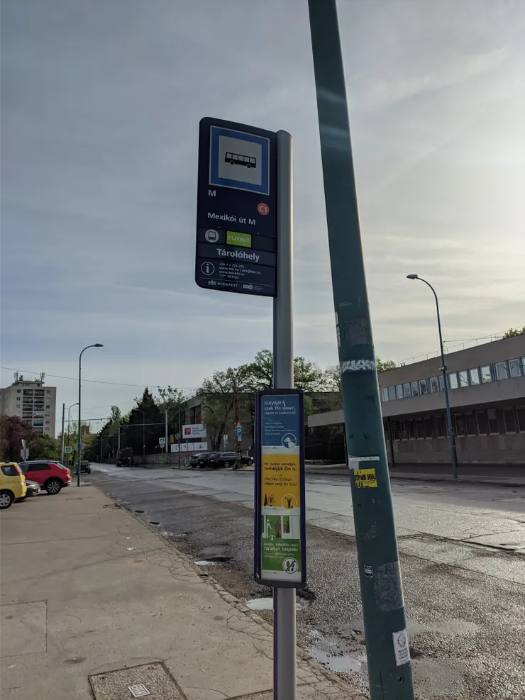 去Mexikói út等flixbus