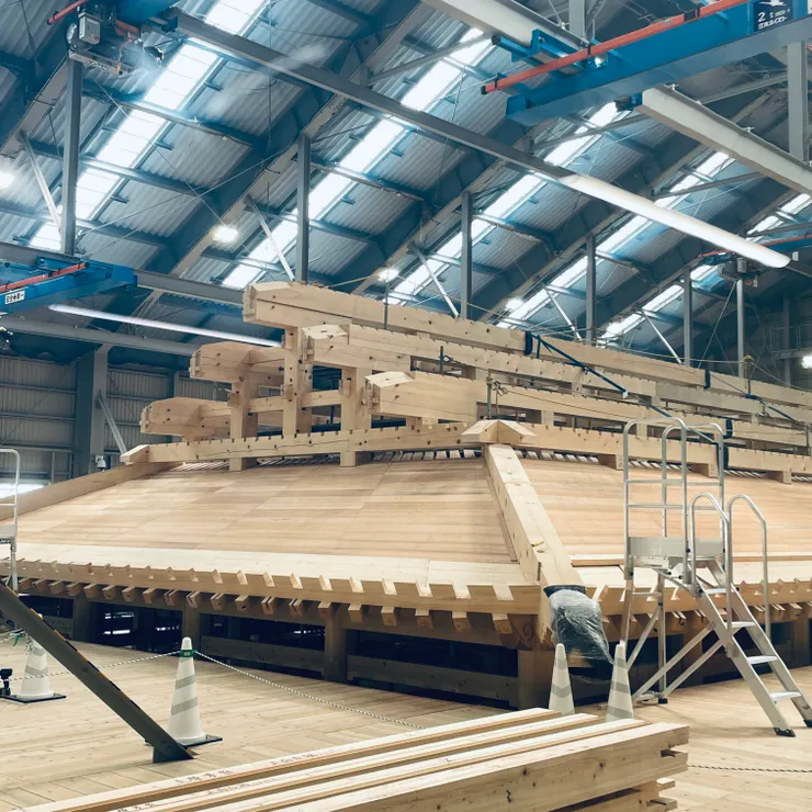 首里城重建工程參訪