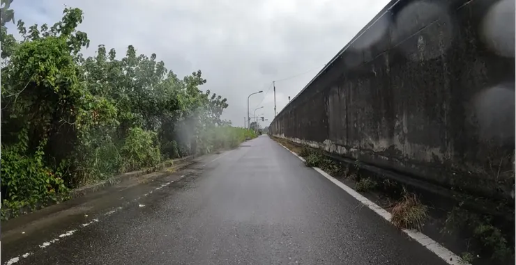 看到台61在右邊,就知道這是我騎過頭折返的場景。前方岔路其實就可以彎出了。