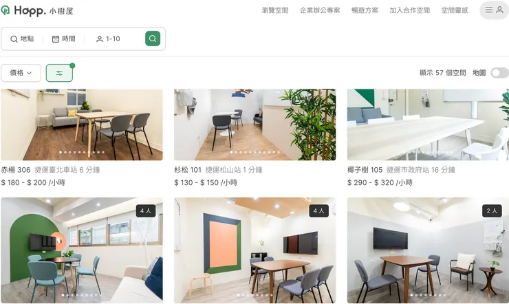 菜鳥讀書會每次都在小樹屋舉辦,非常方便!也推薦給大家。圖片取自小樹屋官網。