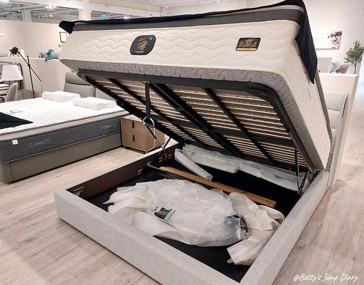 ▲好睡王竹北旗艦店/圖片來源:Betty's Jump Diary