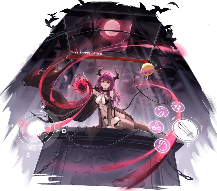 碧藍航線 德文郡 時裝