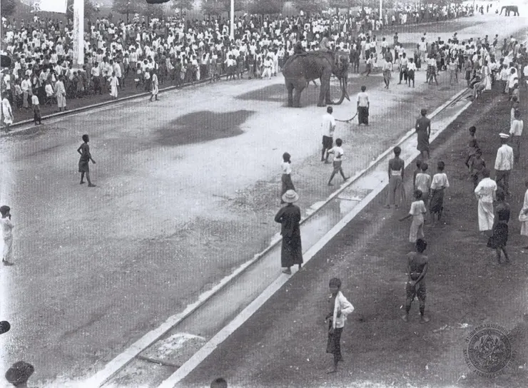 位於皇家田廣場的高爾夫球場，周邊為居民社區，不適合打高爾夫球