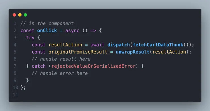 參考自 Redux Toolkit 官網
