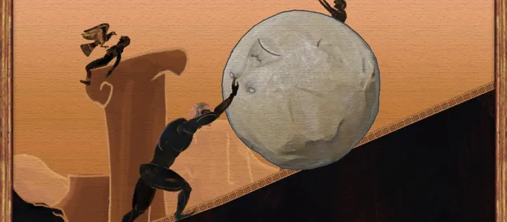 薛西弗斯推動石頭是懲罰還是試煉