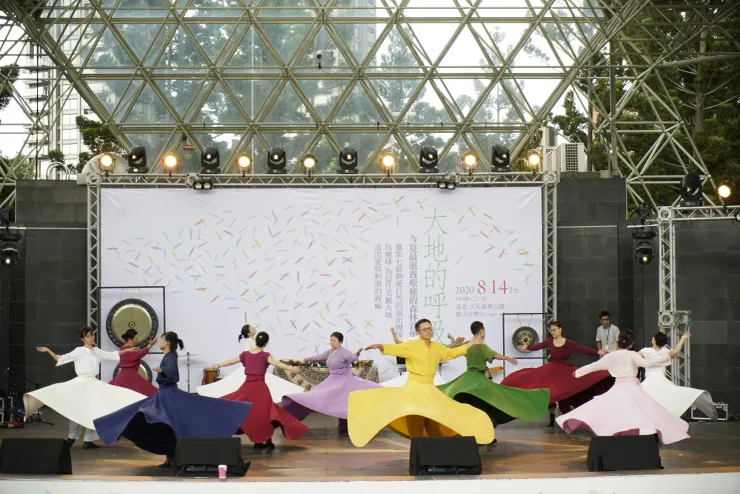 風潮音樂於2020年舉行大地的呼吸音樂會為疫情祈福