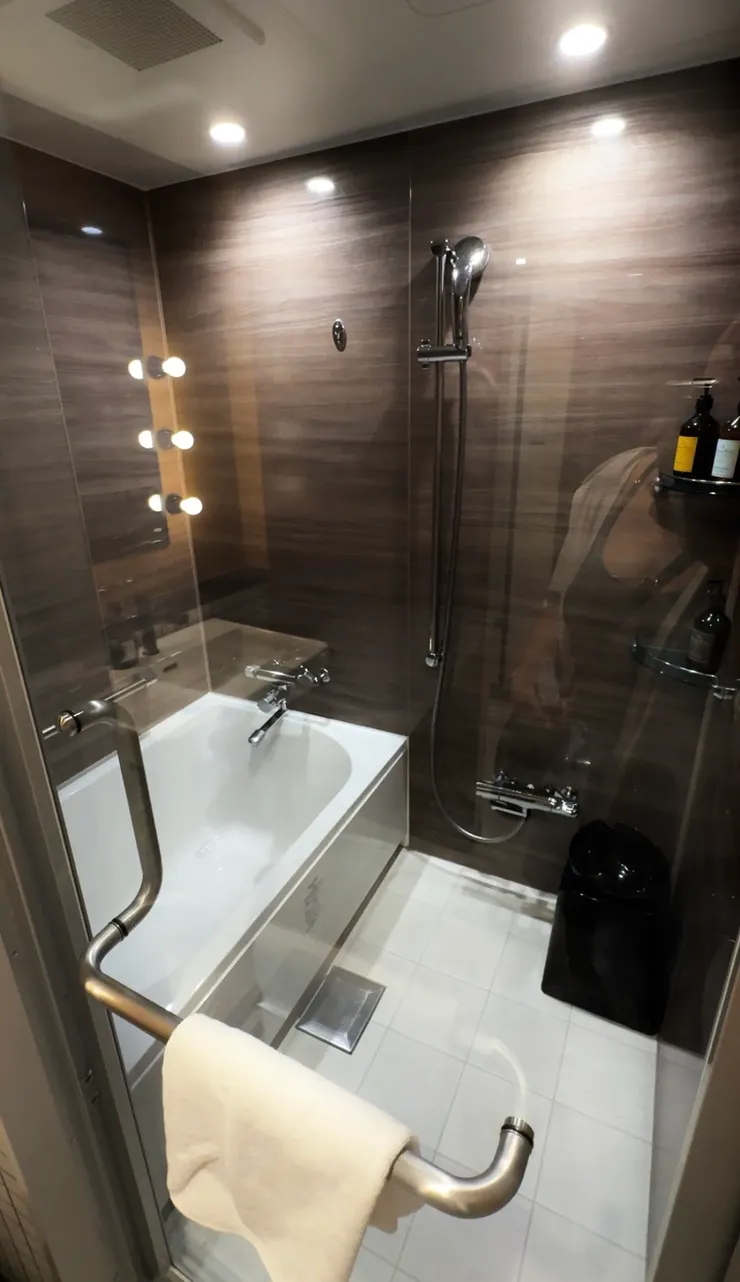 日本飯店最棒的就是有浴缸。