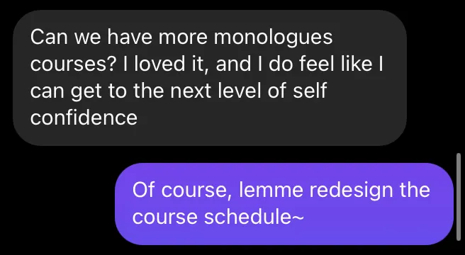 利用表演藝術來學英文表達是很有效的