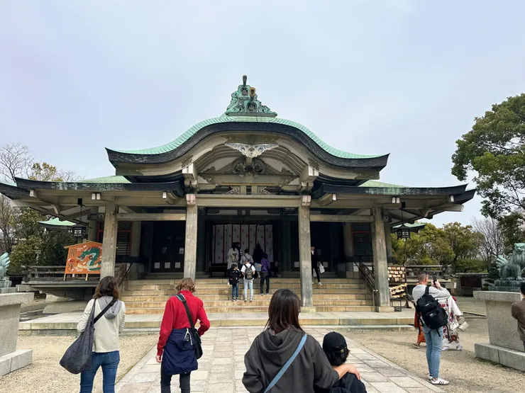 豐國神社的正面外觀