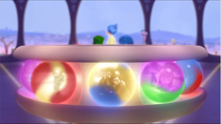 性格與情緒彼此共融｜《腦筋急轉彎》劇照