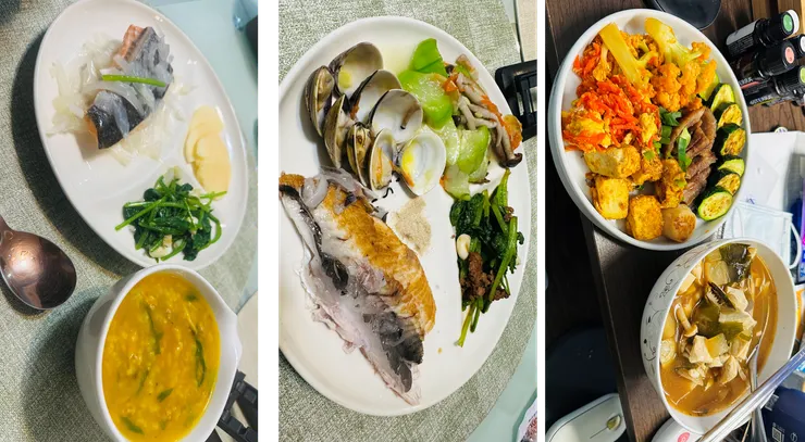 老婆準備的愛心營養餐