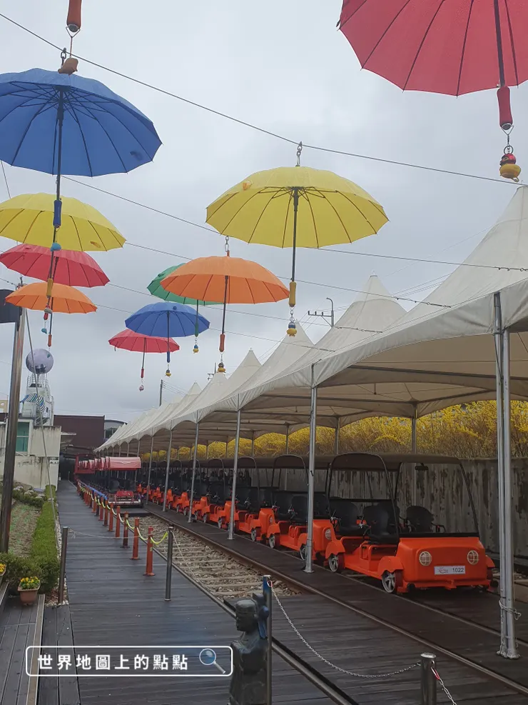 江村鐵道自行車站出發處