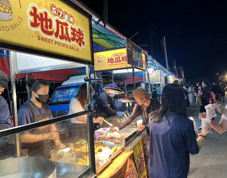 凌晨3點的點心攤,跟晚上9點的夜市一樣熱鬧