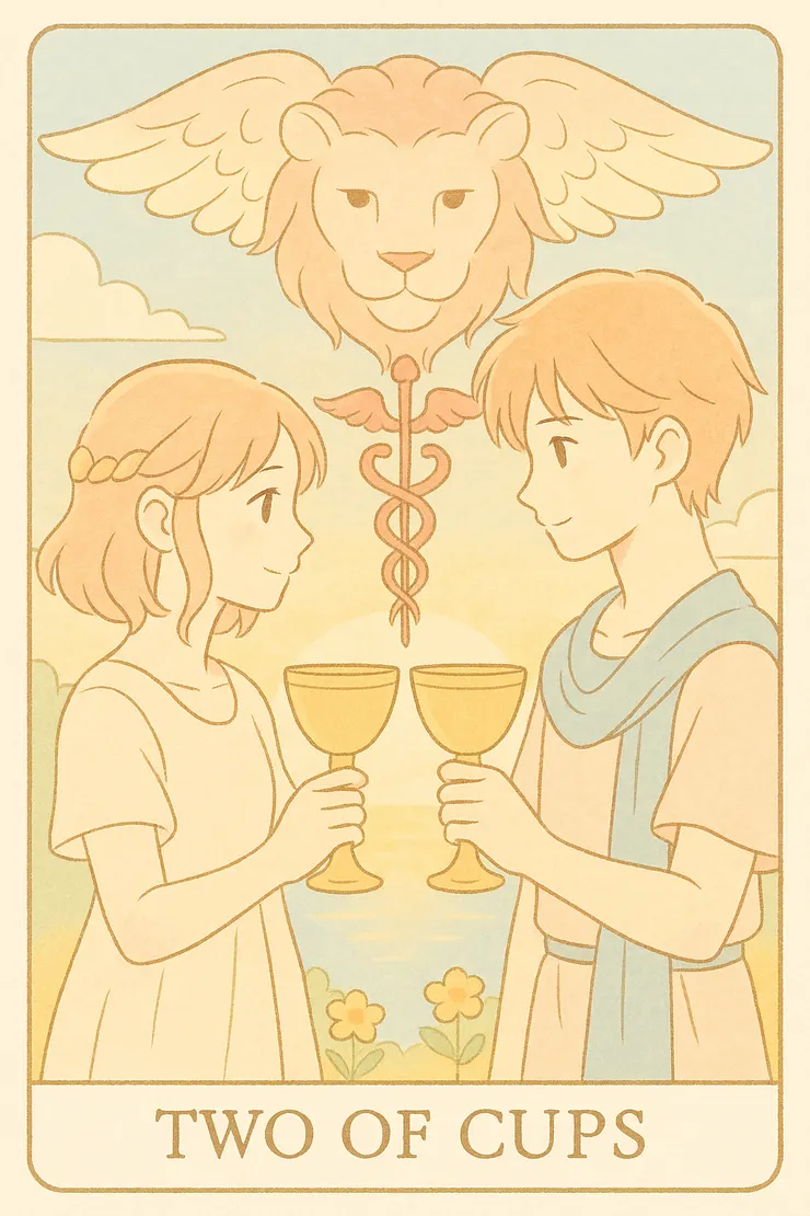 聖杯2（Two of Cups）