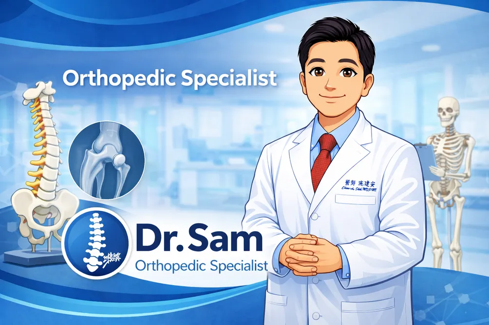 Dr. Sam 施建安｜骨科醫師 × 關節照護