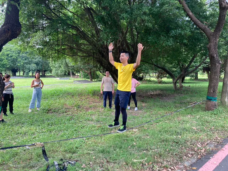 不只是走繩體驗,更是戶外走繩課