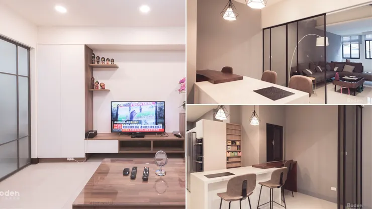 ▲系統櫃能夠轉變為一個展現家庭故事的畫廊，使家居生活更具情感連結