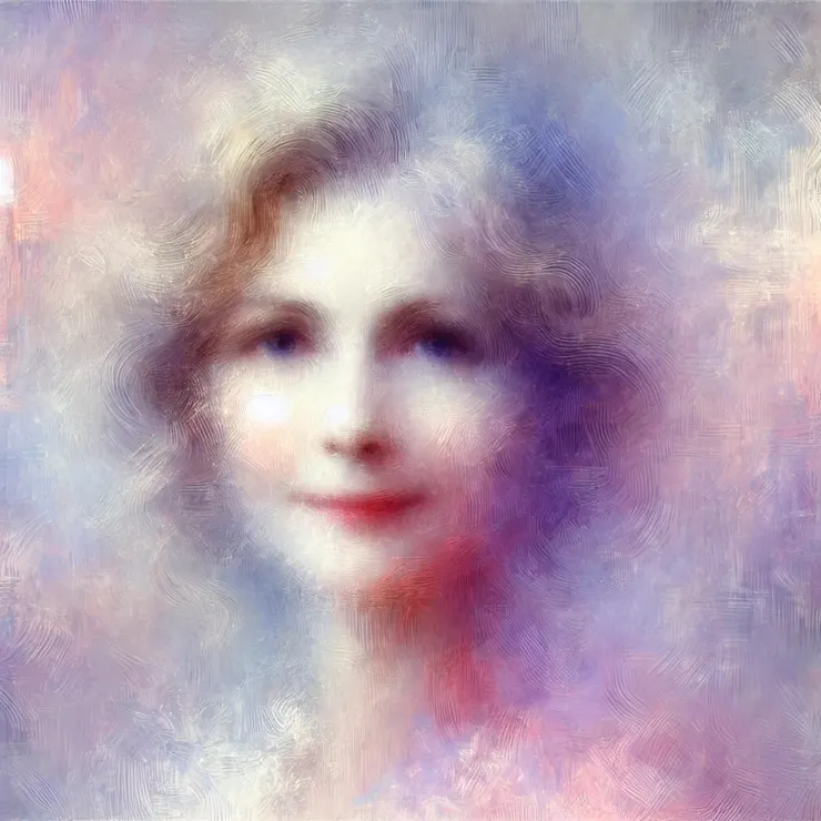 Jane's world is not bound by sharp lines or distinct colors. Instead, it melts like the soft pastels of a morning sky, blending one memory into the next, much like the faint yet vivid recollections she seeks to preserve.