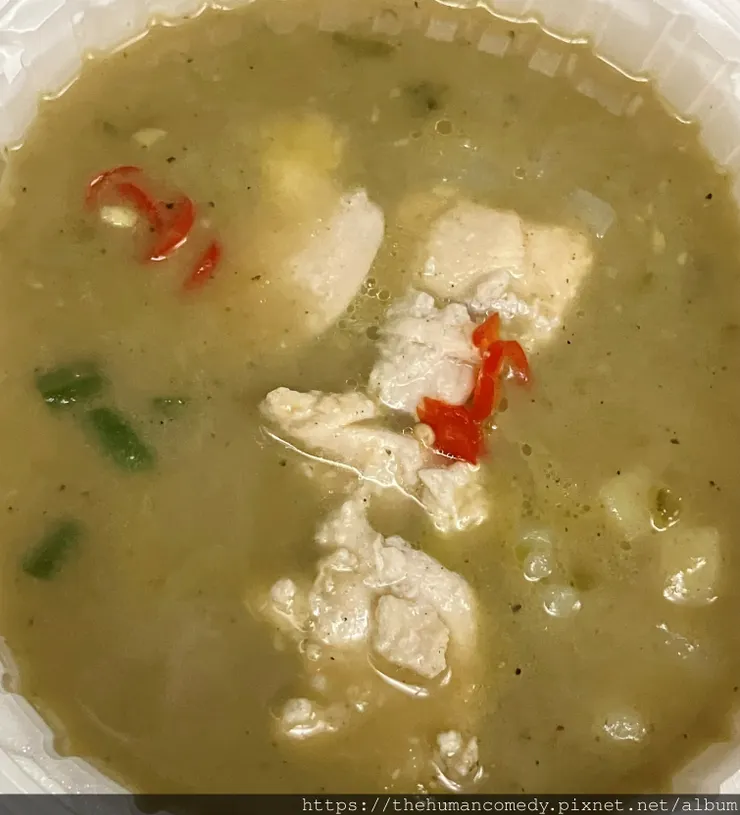 全家泰式綠咖哩雞飯