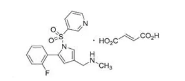 Vonoprazan 化學結構