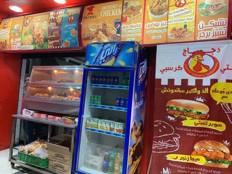 住宿樓下的炸雞店，2塊雞餐$65比肯德雞好吃~