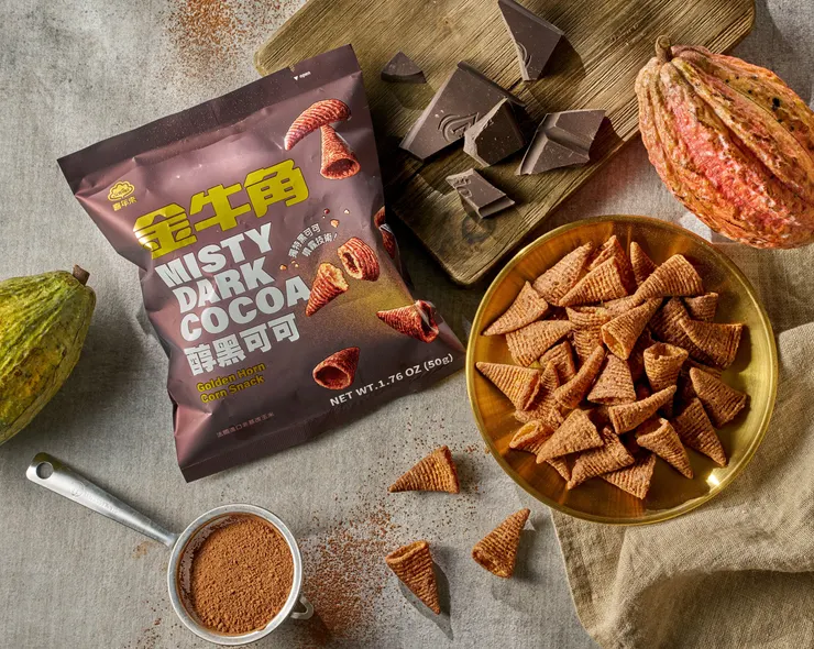 「金牛角噴霧醇黑可可」呈現輕甜、不黏手、濃而不膩的精品美味