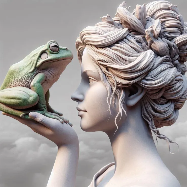 這位仁兄的AI創作太令人驚艷了……