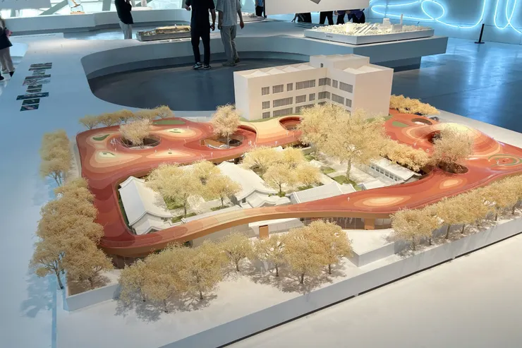 乐成四合院幼儿园：展示模型