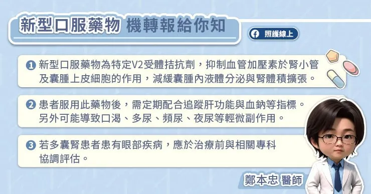 新型口服藥物機轉