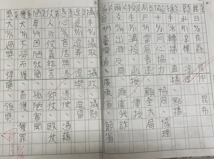 透過語詞學習生字 (轉自 臺中市國民教育輔導團 部落格)