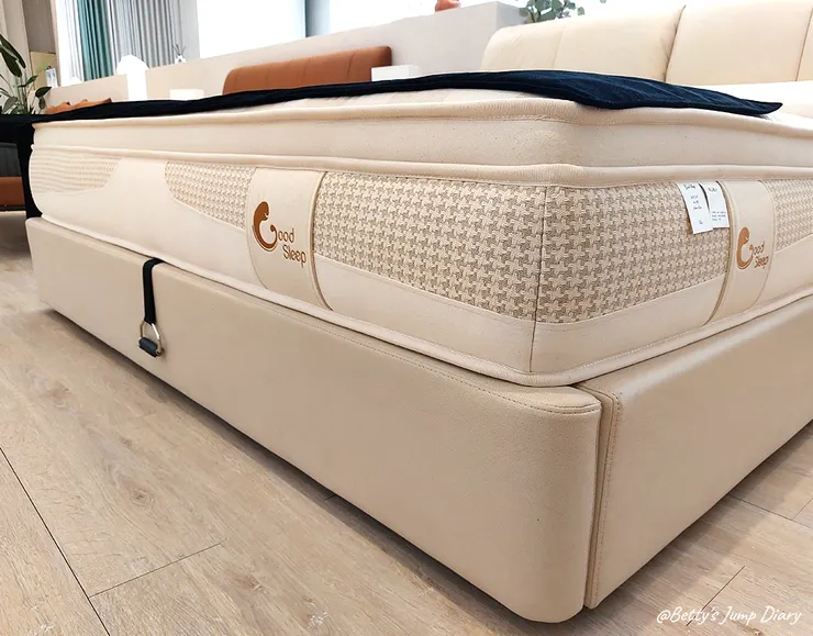 ▲好睡王竹北旗艦店/圖片來源:Betty's Jump Diary