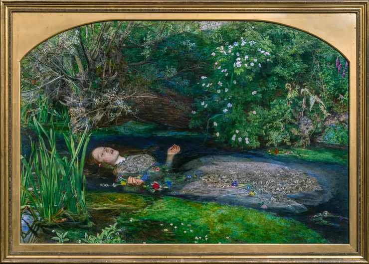 圖片引用網址：https://smarthistory.org/millais-ophelia/