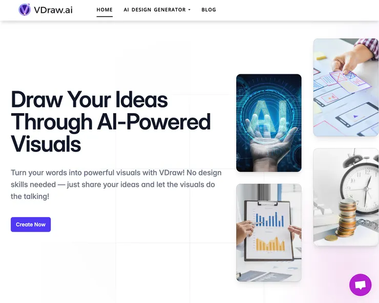 VDraw.ai 首頁